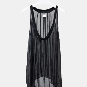 Kristensen Du Nord Black Sheer Tank